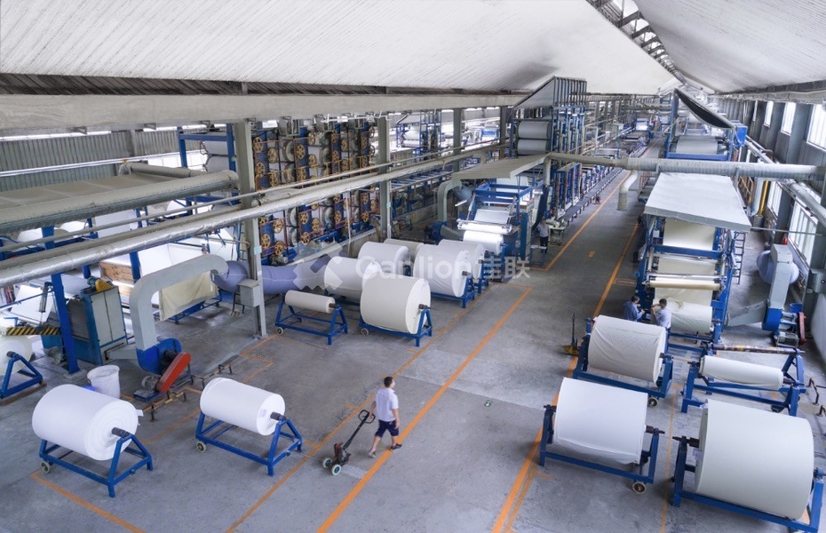 Mianyang Jialian printing and dyeing Co., Ltd. üretici üretim hattı